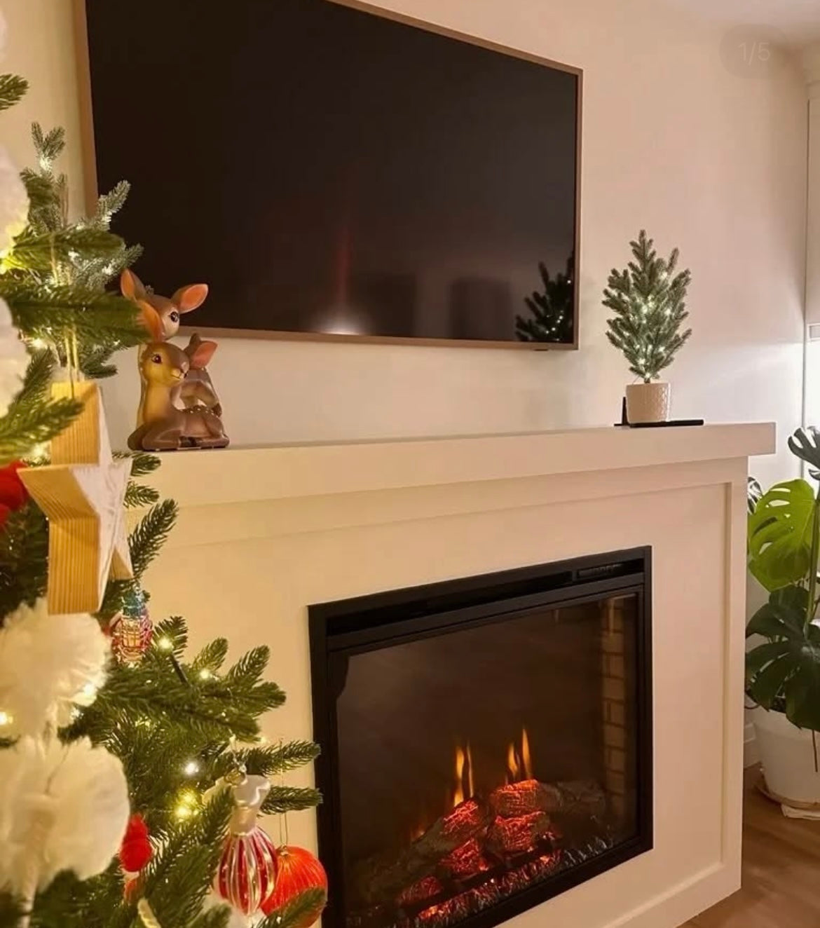 ELECTRICAL FIREPLACE MOUNTING