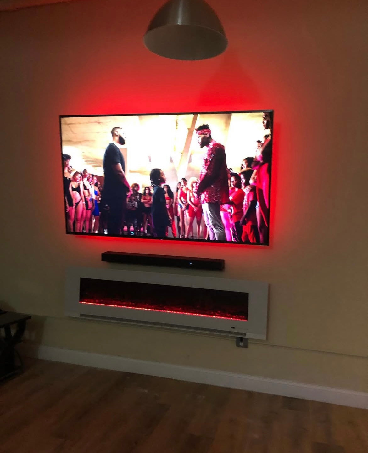 ELECTRICAL FIREPLACE MOUNTING